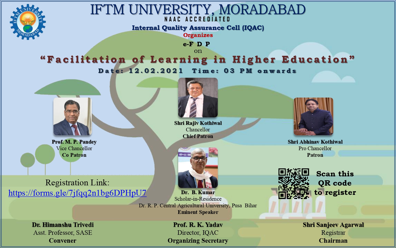 FDP on Facilitation of Learning in Higher Education.
