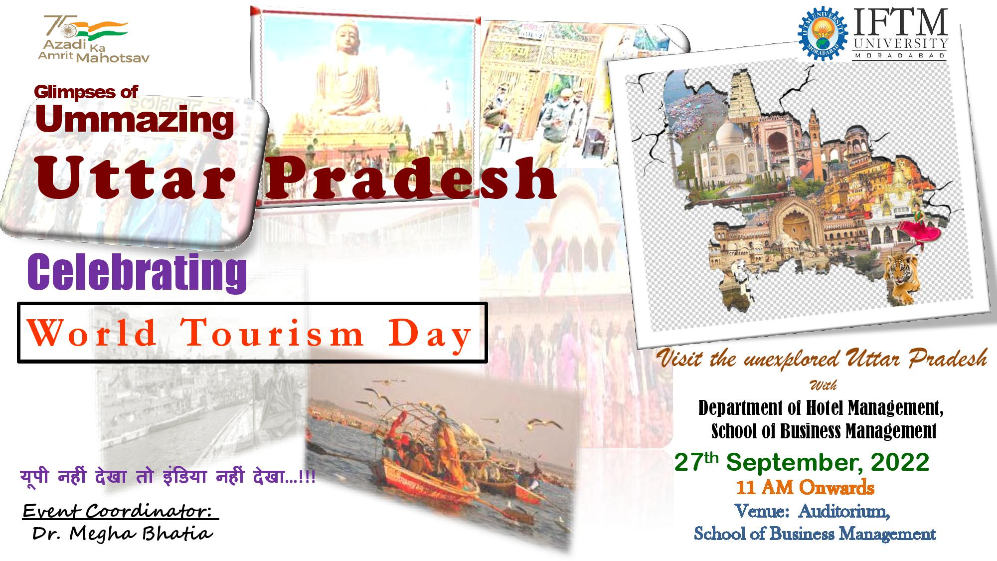 Celebration of World Tourism Day
