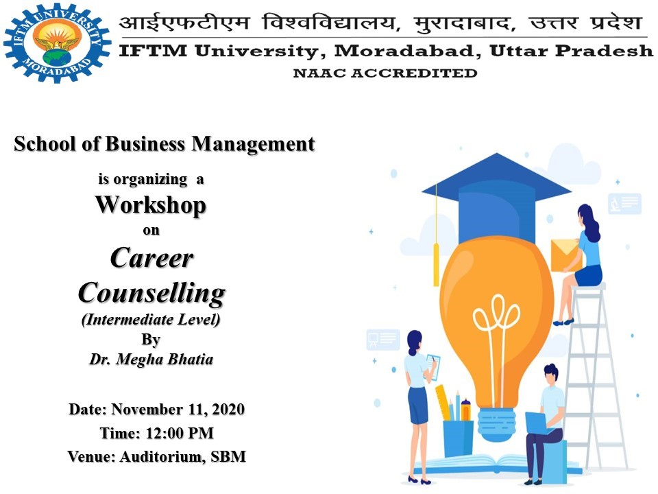 Workshop on Career Counselling (Intermediate Level)