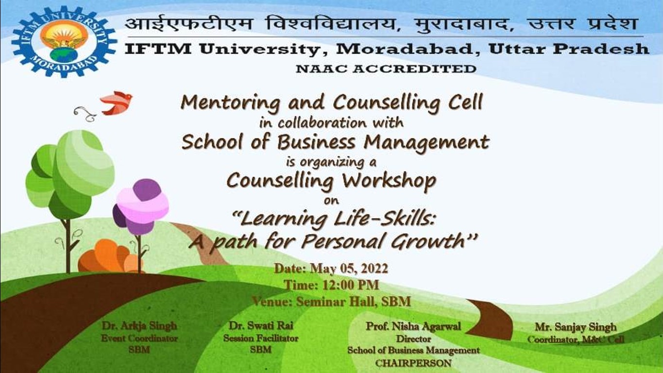 Counselling Workshop on Learning Life Skills A Path For Personal Growth