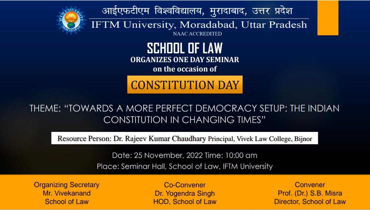 One Day Seminar on Constitution Day