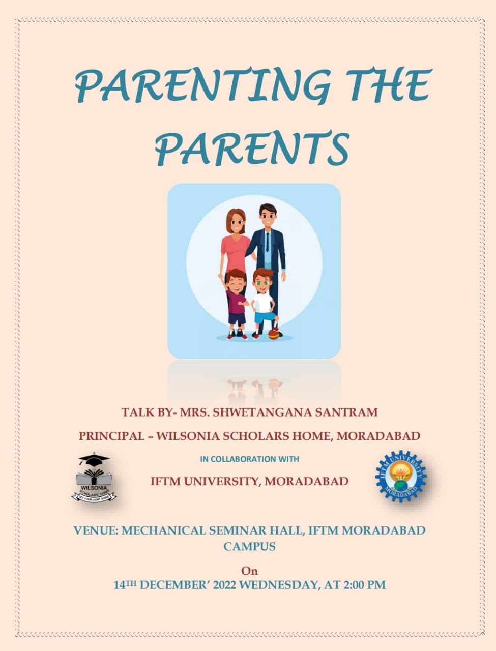 Expert Talk on Parenting the Parents