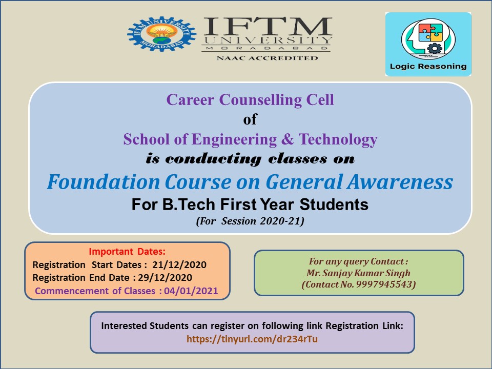 Foundation course on General Awareness 