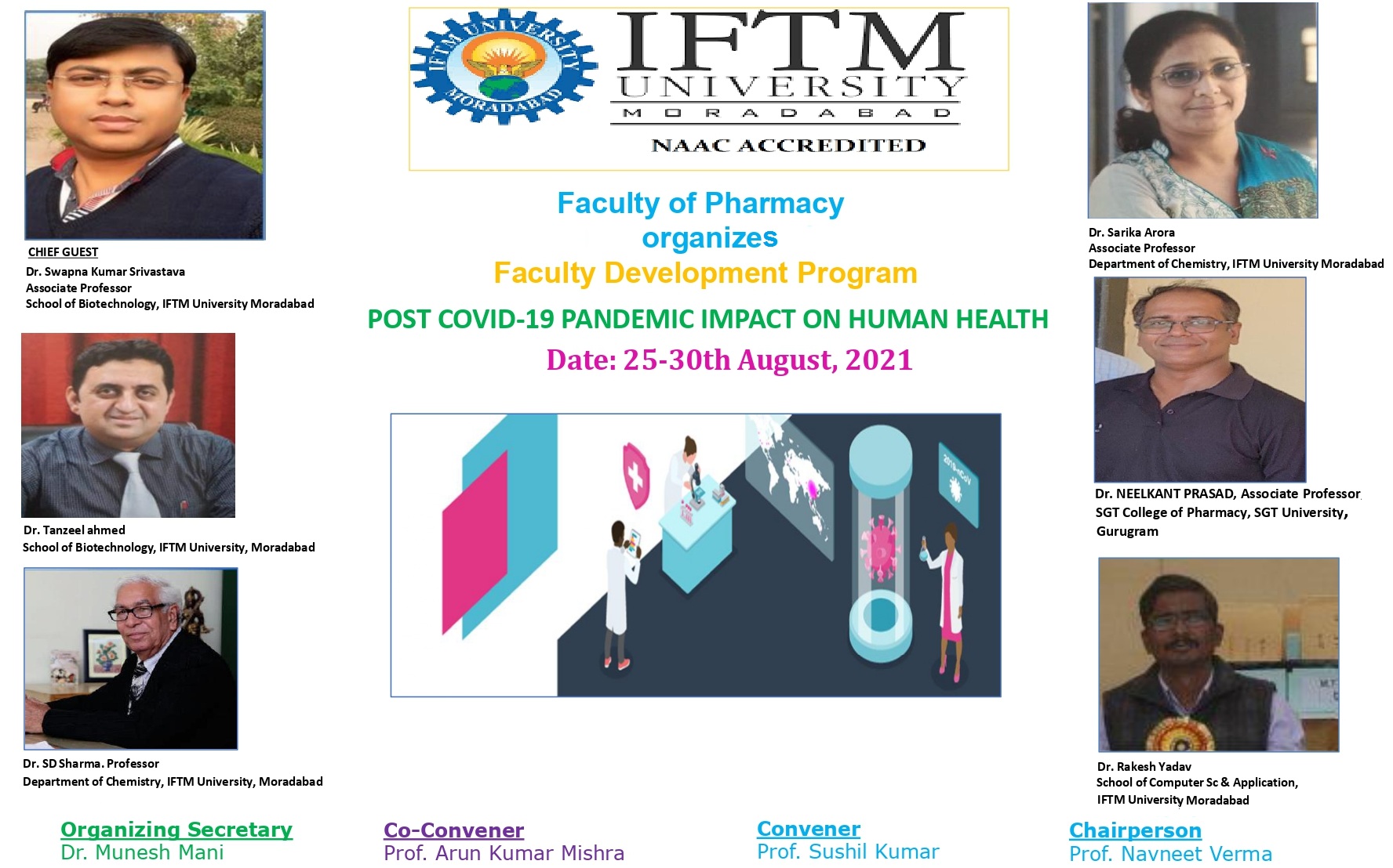 FDP on Post Covid19 Pandemic Impact on Human Health