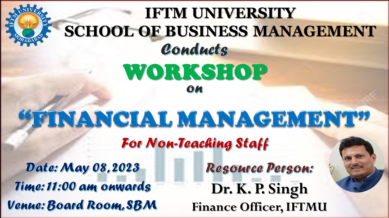 Workshop on “Financial Management”