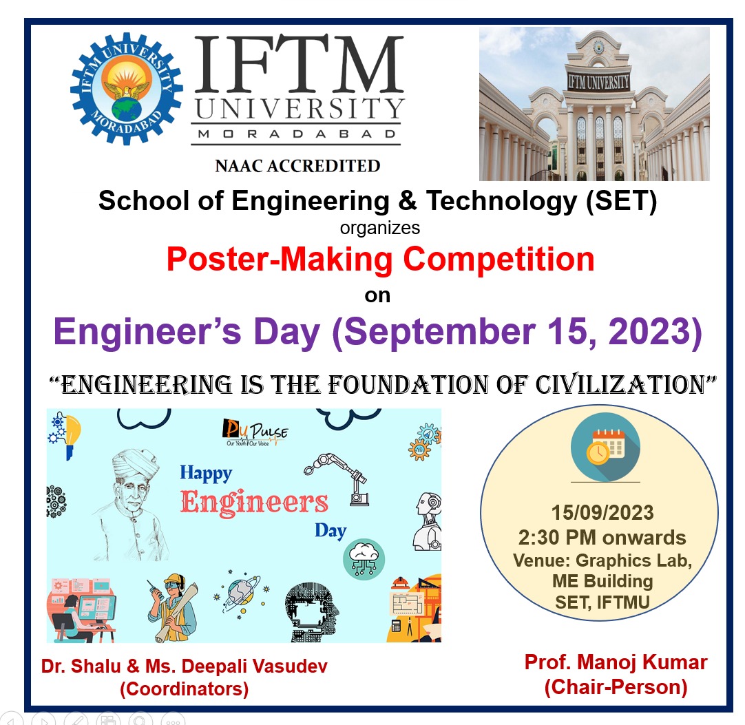 Poster Making competition on Engineer\
