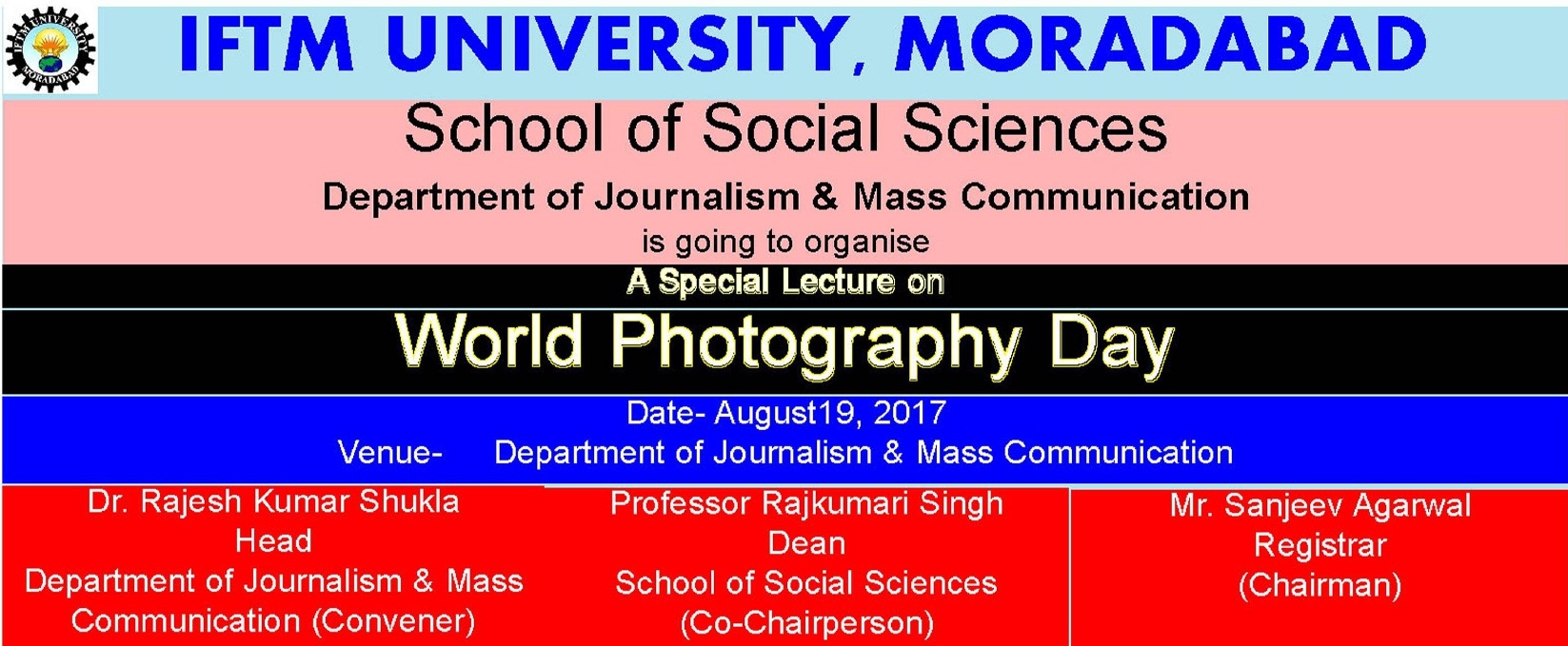Special Lecture on World Photography Day