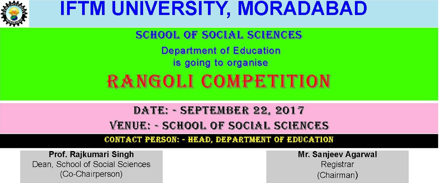 Rangoli Competition 2017