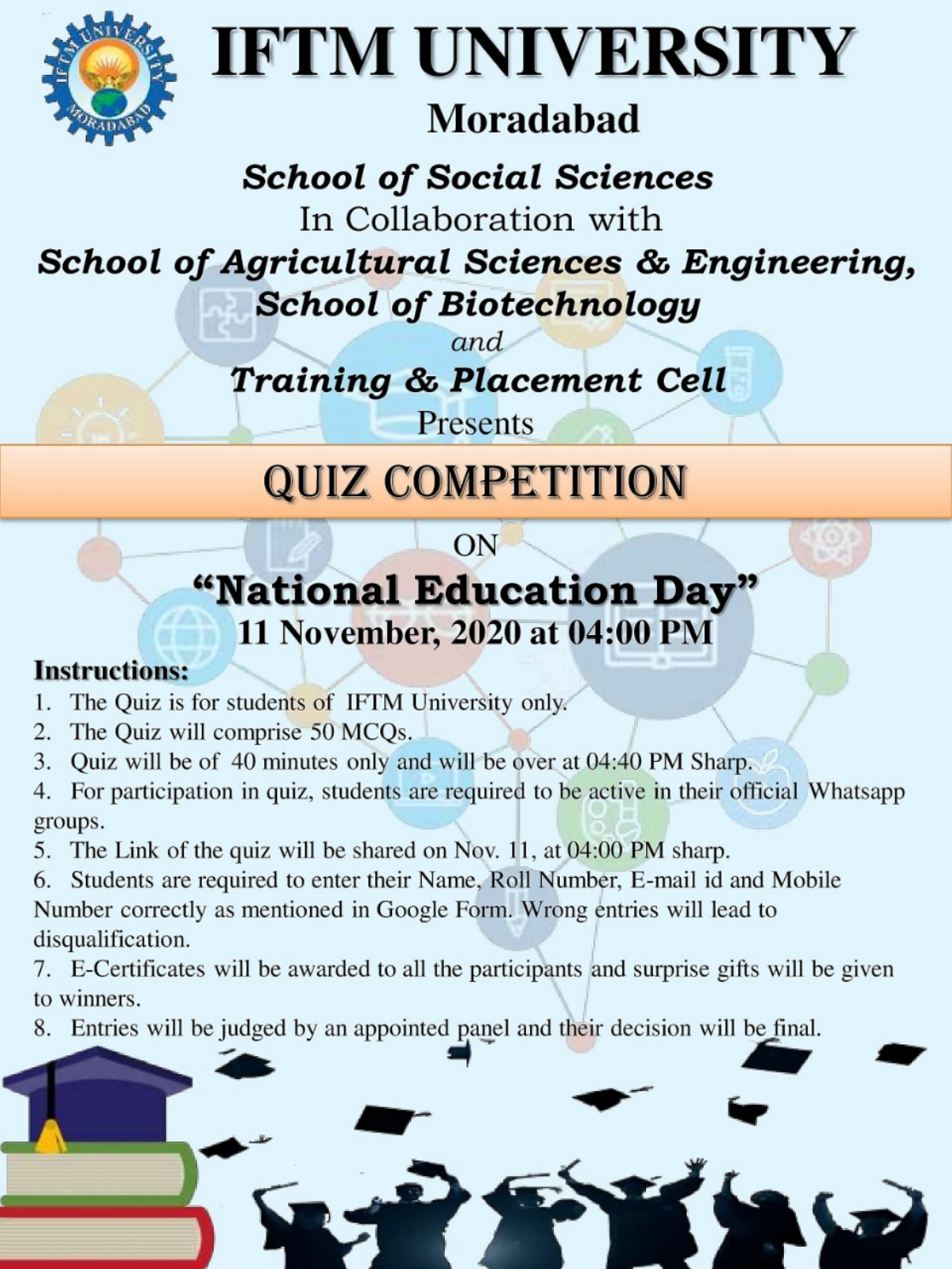 Quiz Competition on “National Education Day”