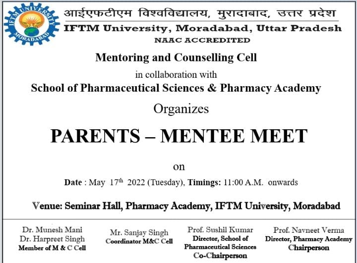 Parents-Mantee Meet by SPS & PA
