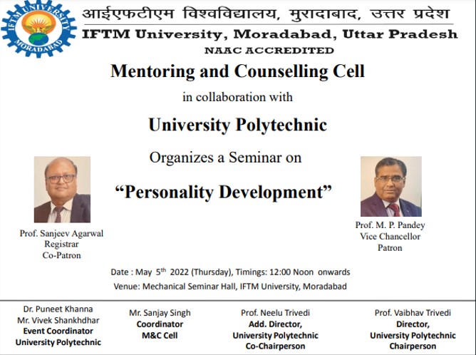 Seminar on Personality Development