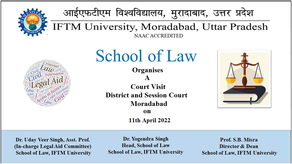 A Court visit: District & Session Court in Moradabad