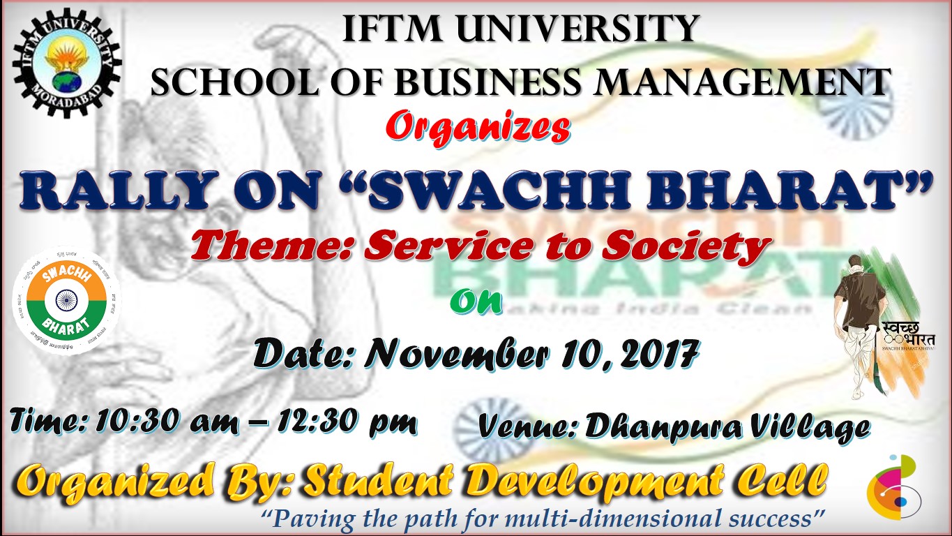 Rally on “Swachh Bharat”