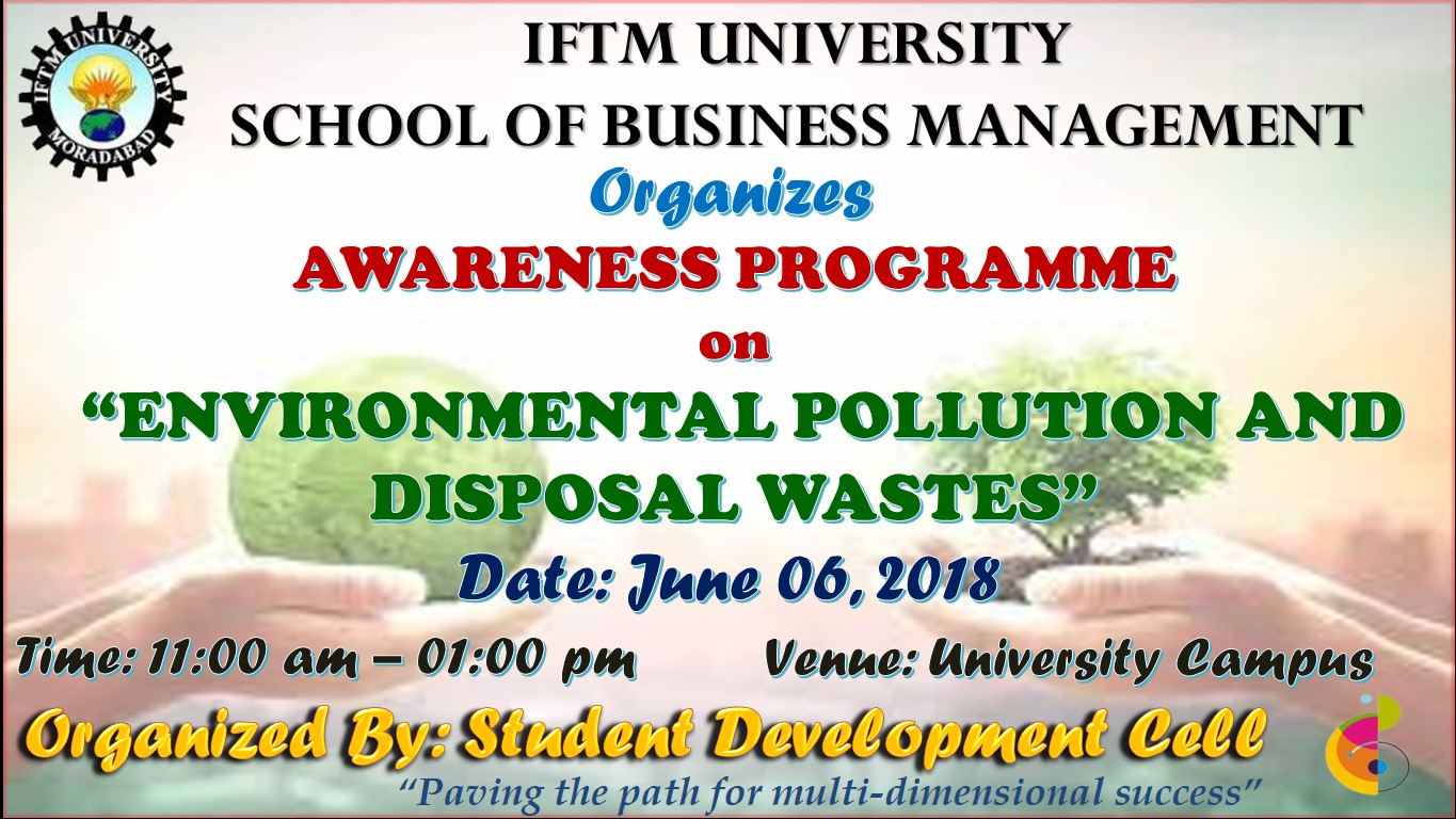 Awareness Programme on “Environmental Pollution and Disposal Wastes”