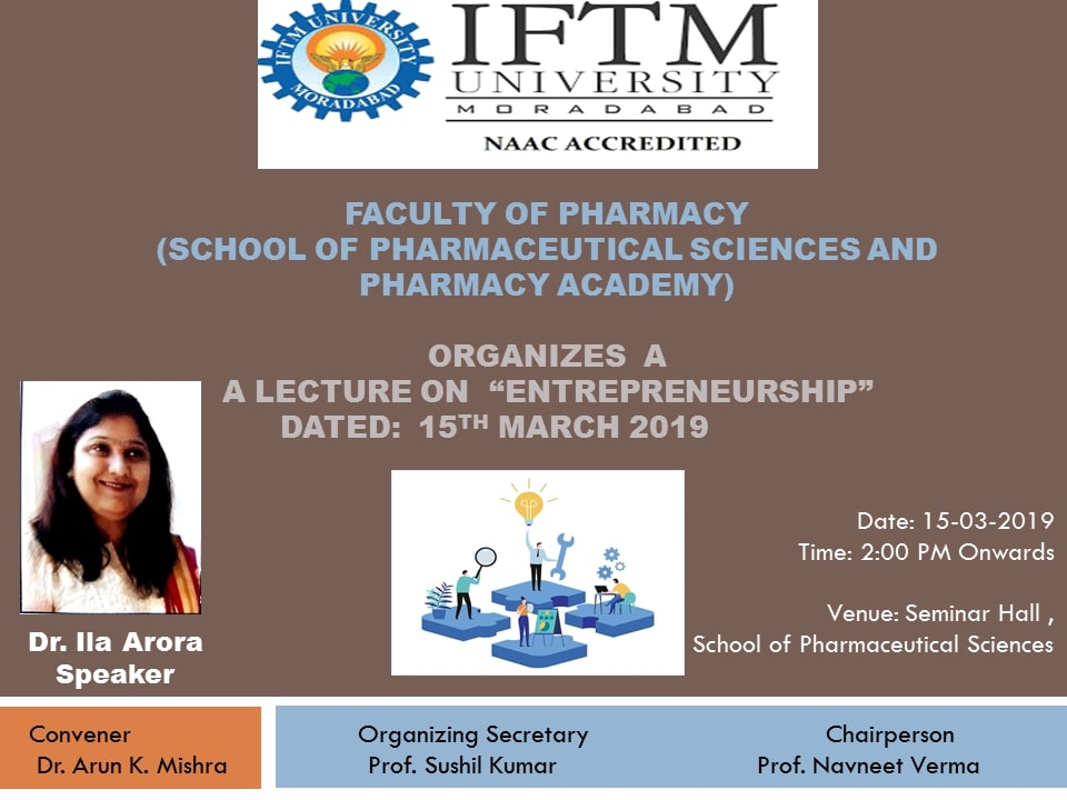 A Lecture on Entrepreneurship