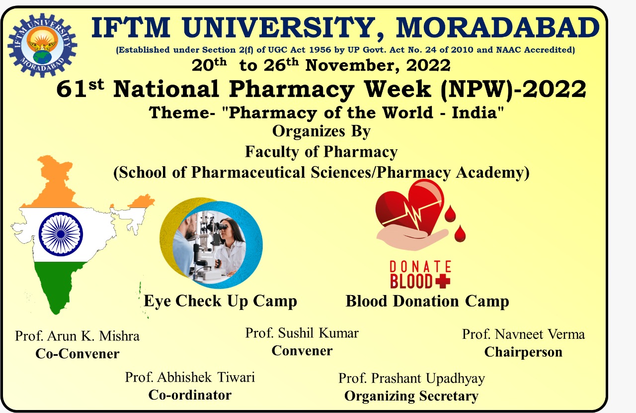 Celebration of 61st National Pharmacy Week 2022