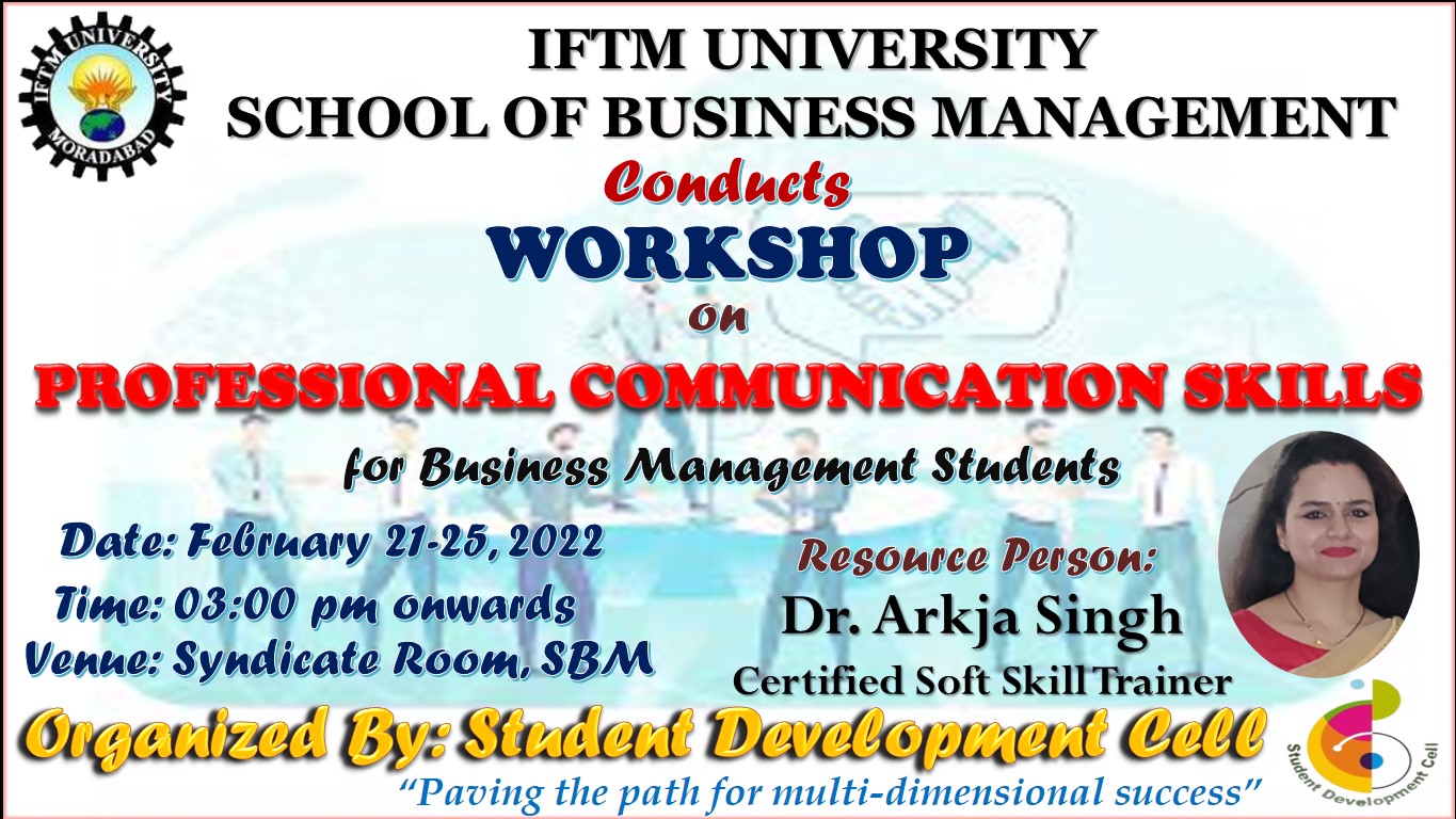 Workshop on Professional Communication Skills 