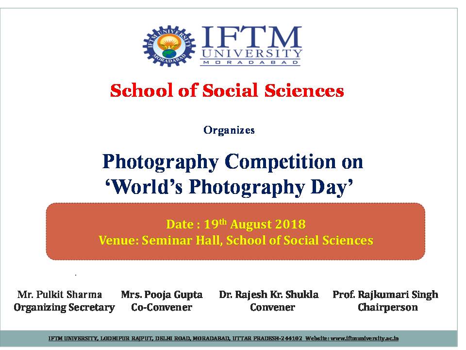 A Photography Competition on World Photography Day