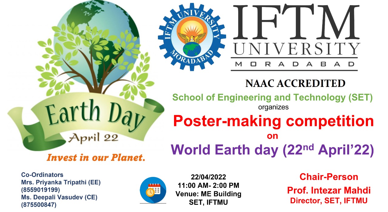 Poster Making Competition on World Earth Day