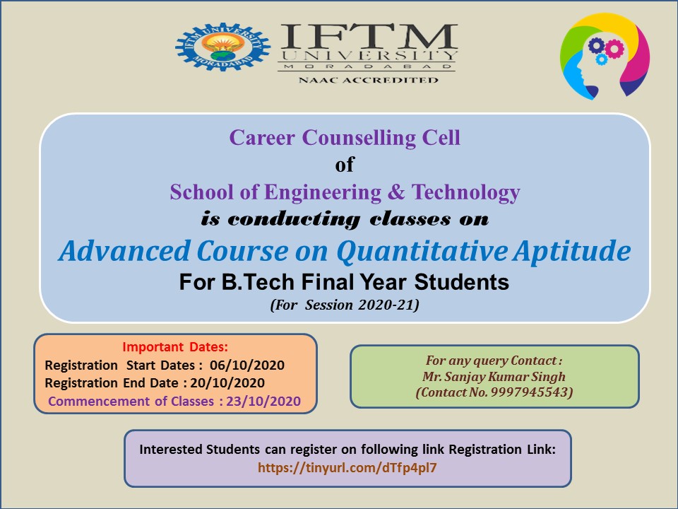 Advanced course on Quantitative Aptitude