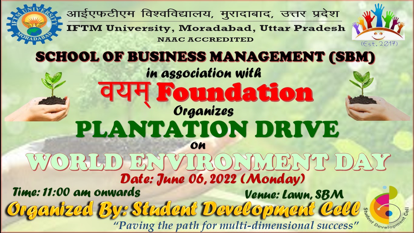 Plantation Drive (Save Tree Save Life)