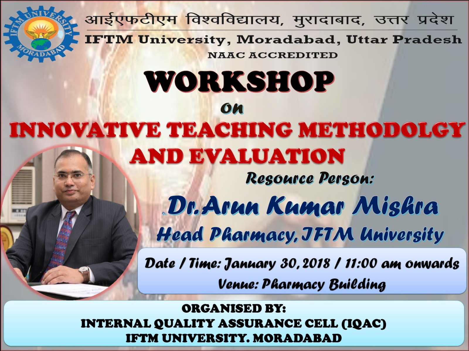 Workshop on Innovation teaching methodology and evaluation