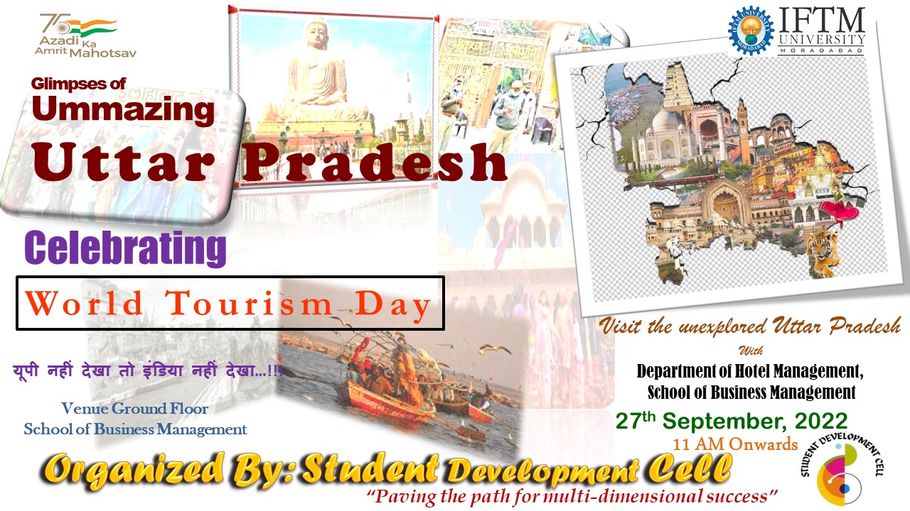 Destination Model Making Competition on "Rethinking Tourism in Uttar Pradesh"