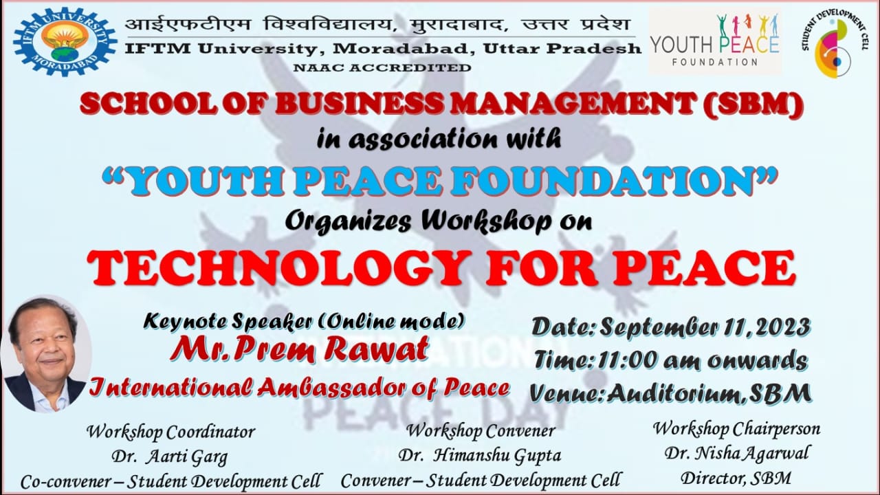 Workshop on Technology for Peace