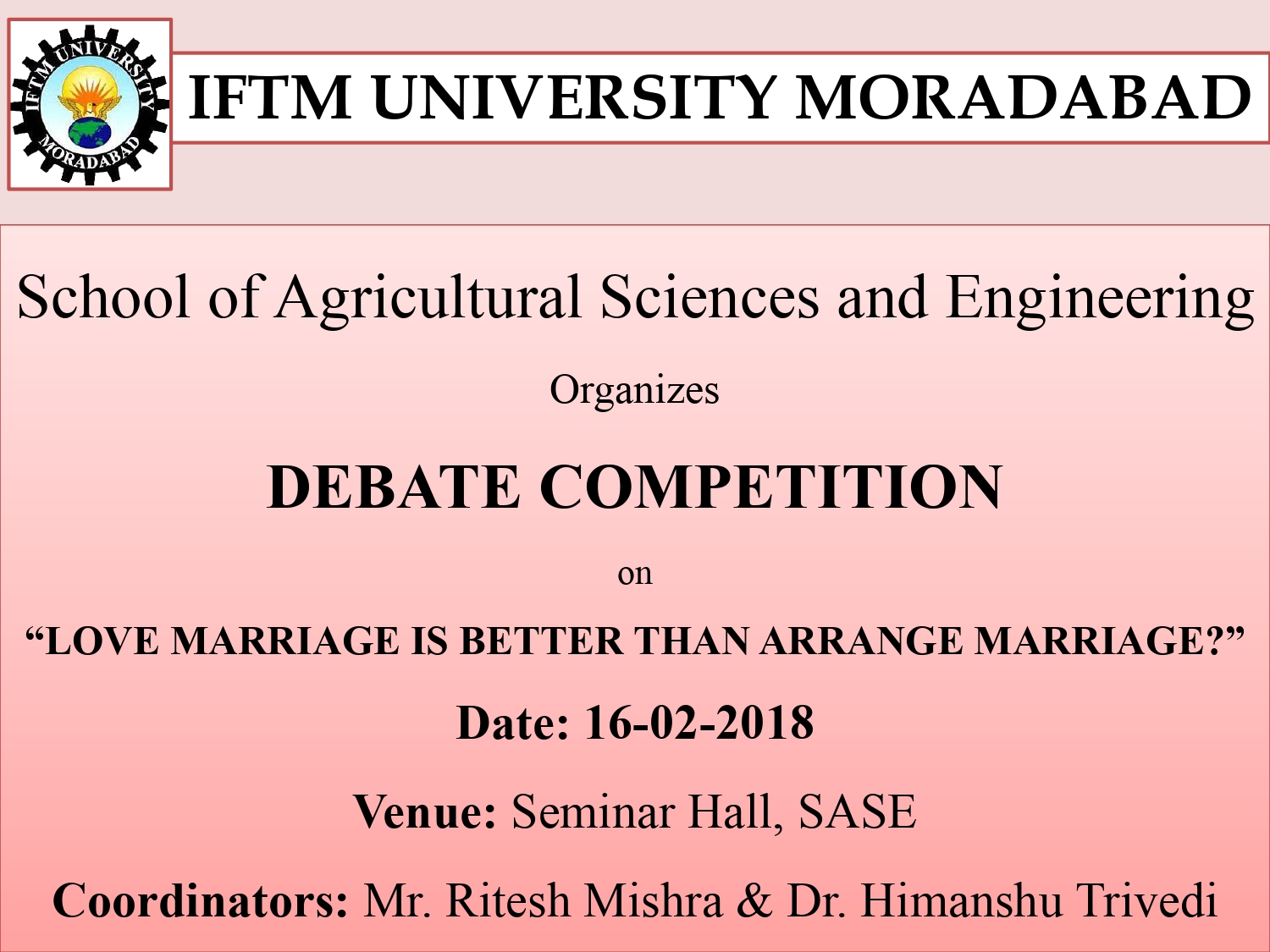 Debate Competition-2018