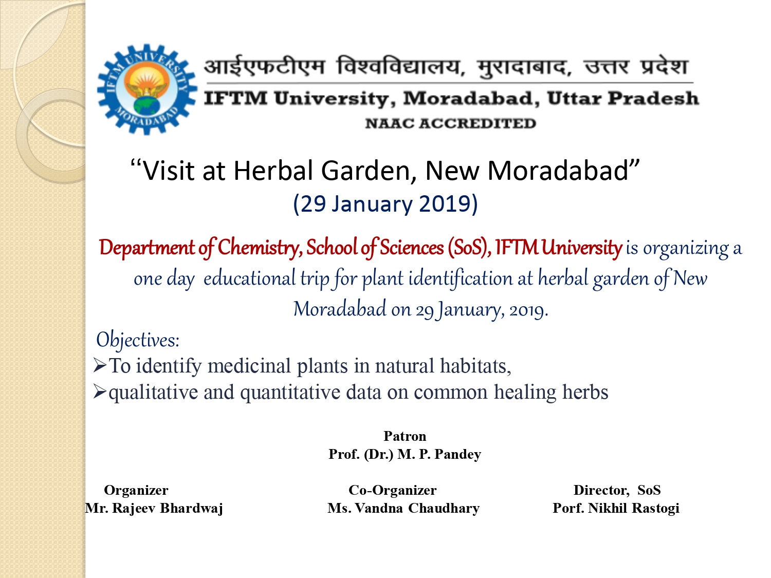  Visit at Herbal Garden-2019