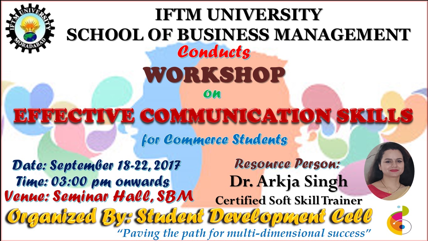 Workshop on “Effective Communication Skills” for Commerce Students