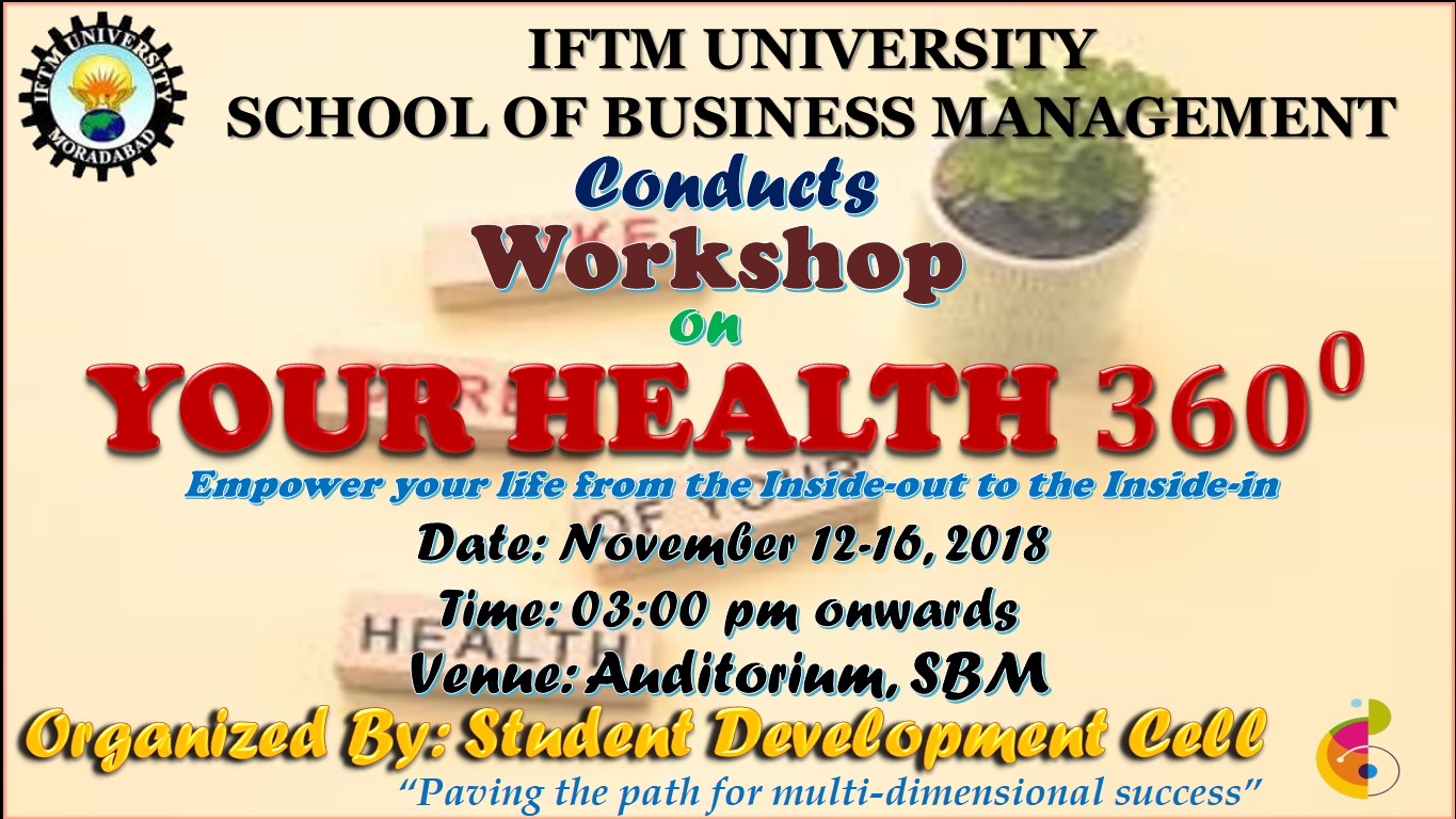 Workshop on "Your Health 360"