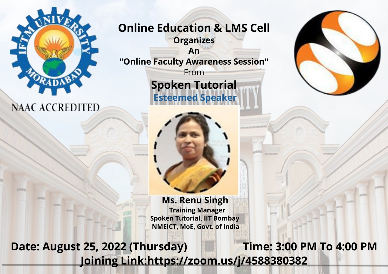 Online faculty Awareness Session
