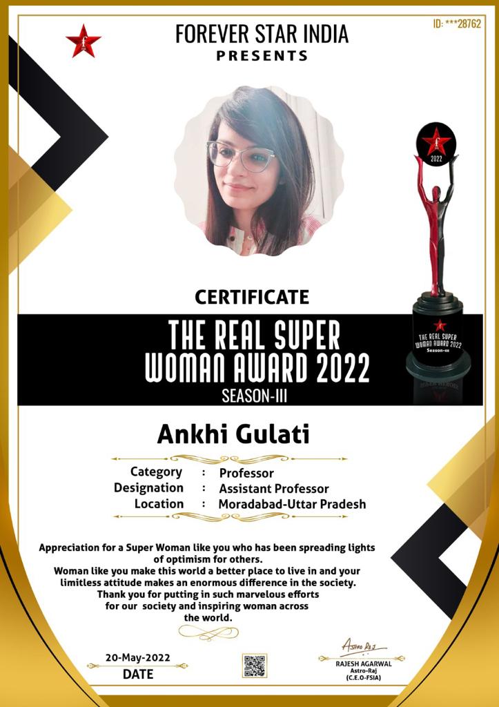 The Real Super Woman Award 2022